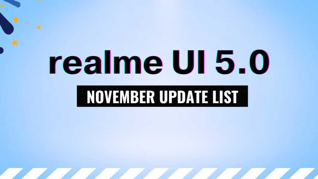 Realme UI 5.0 Updates
