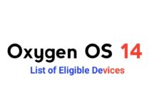 OXYGEN OS 14