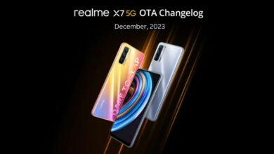 realme x7 5g update