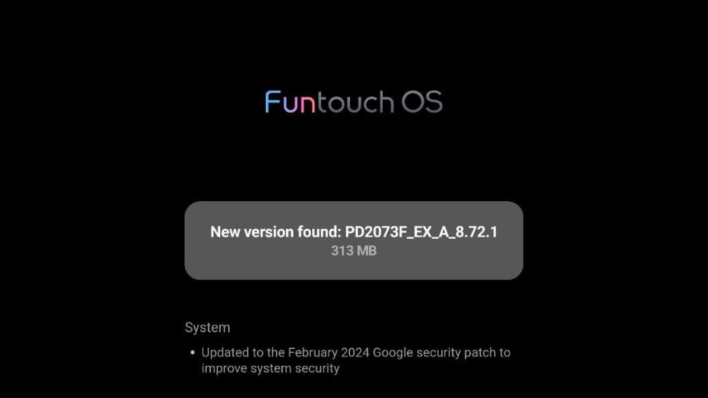 iQOO Z3 February Security Update