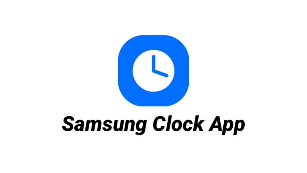 samsung clock
