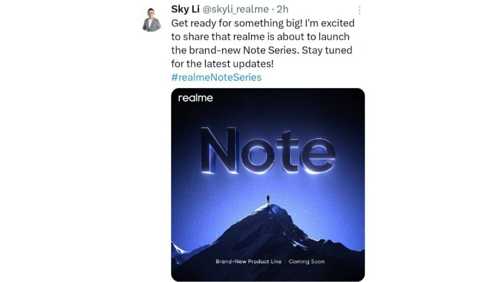 Realme Note Series