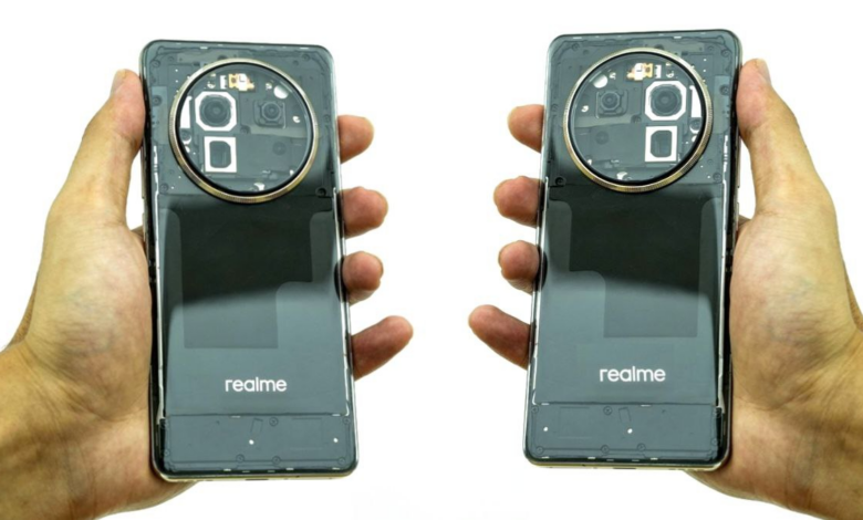 Realme 12 Pro+ with Transparent Back Panel