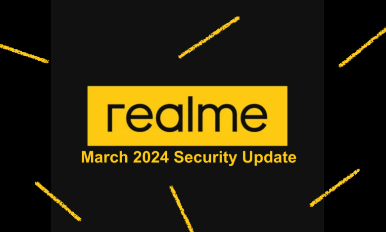 Realme March 2024 Security Update