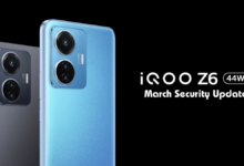 iQOO Z6 4G March Security Update