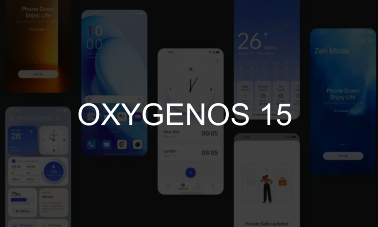 Oxygen OS 15 Supported Devices: List