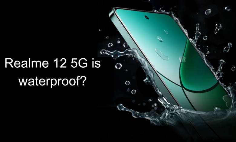 Is Realme 12 5G Waterproof?