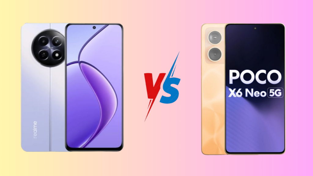 Comparing POCO X6 Neo 5G and Realme 12 5G
