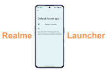 Realme System Launcher Update