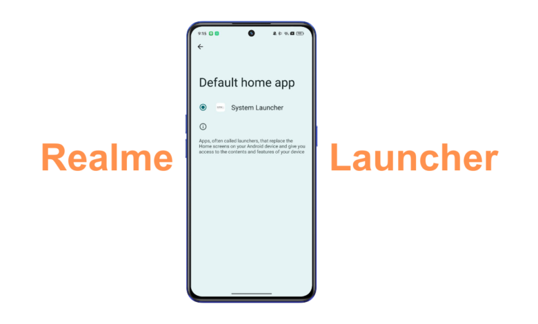 Realme System Launcher Update