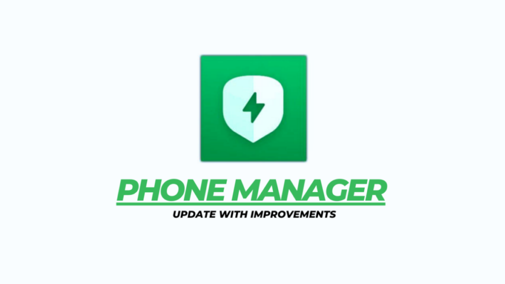 Realme Phone Manager Latest Update