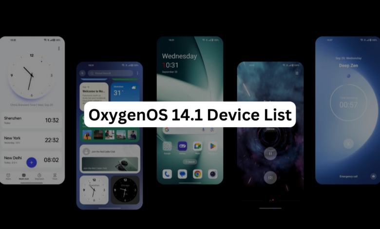 OxygenOS 14.1: Eligible OnePlus Devices and More