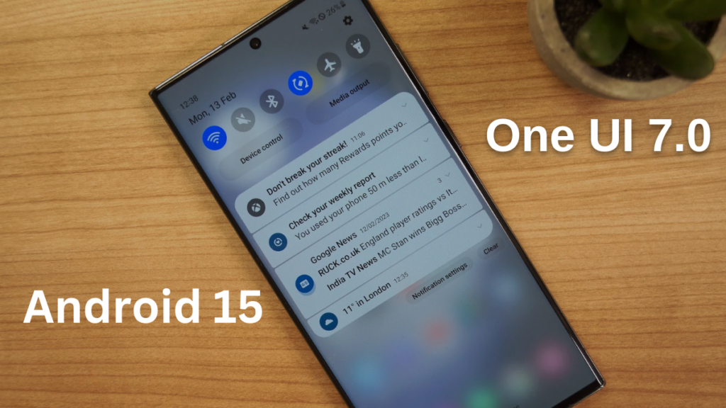 Samsung devices eligible for Android 15-based One UI 7.0 update