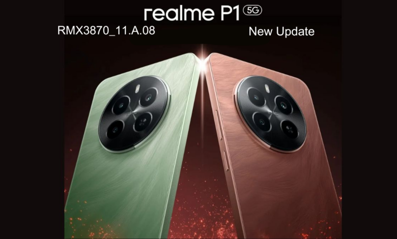 Realme P1 5G Gets New Update With Camera and Other Optimizations