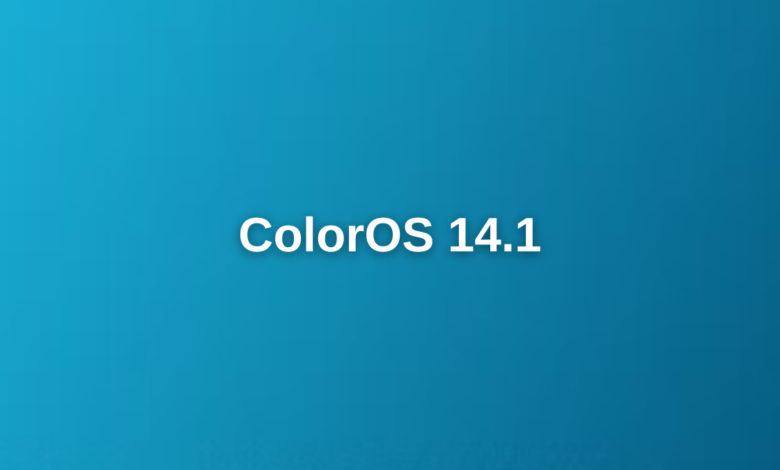 ColorOS 14.1 Eligible Device list