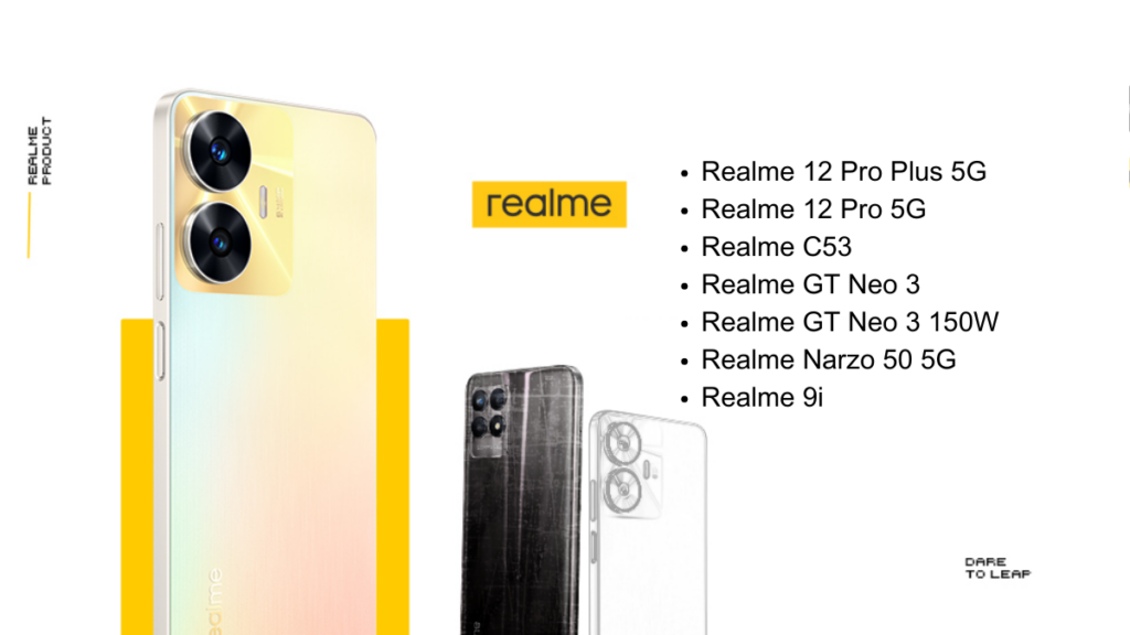 These Realme devices recently got a new update: March 2024 Security Update