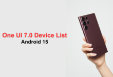 One UI 7.0 Supported Device list: Android 15