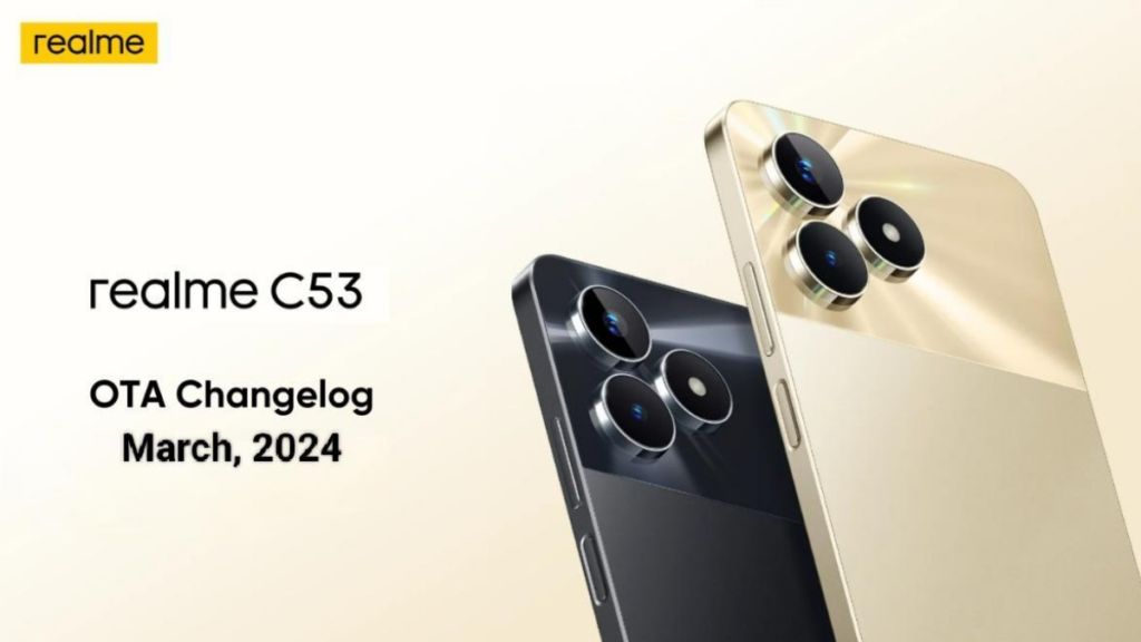 March 2024 Security Update for Realme C53