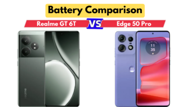 Realme GT 6T vs Motorola Edge 50 Pro Battery Comparison