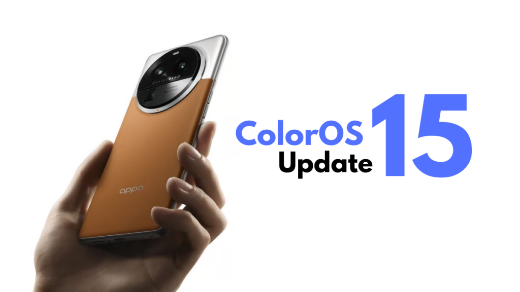 ColorOS 15 update will be released for these devices