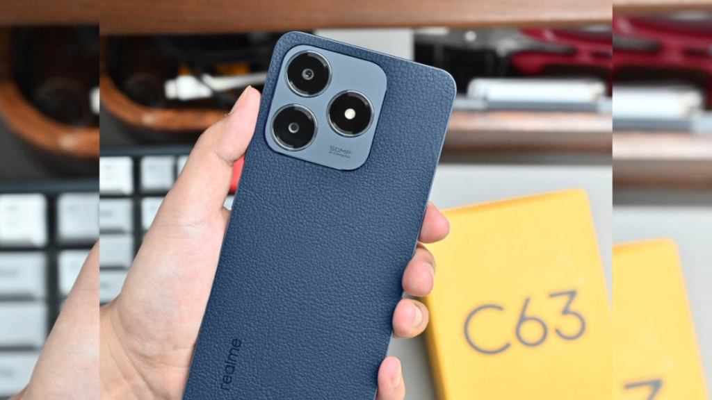 Realme C63 Live Image, Price and Specs Revealed