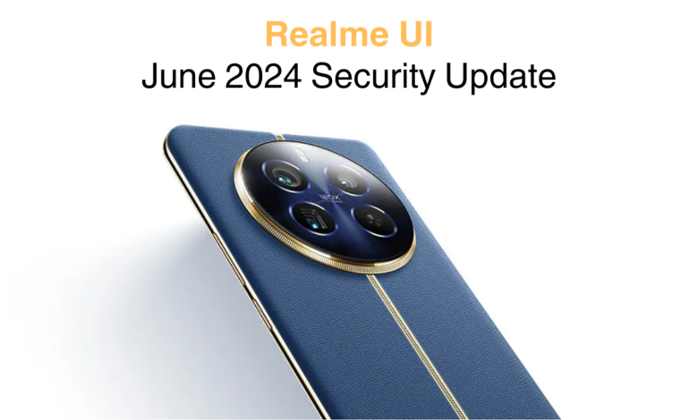These realme devices get a June 2024 security update so far