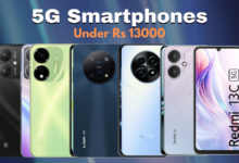 Top 5G Smartphones under Rs 13,000 in India