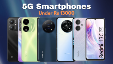 Top 5G Smartphones under Rs 13,000 in India