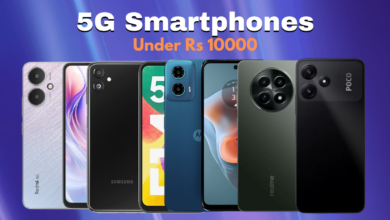 Top 5G Smartphones under Rs 10,000 in India
