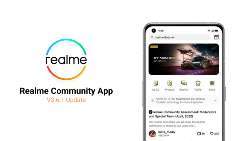 Realme Community App New Version 3.6.1 Released: Update Now