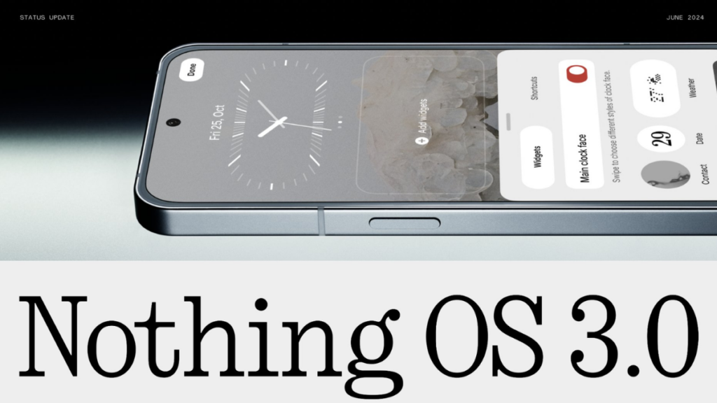 Nothing OS 3.0 Officially Teased with New Lockscreen Customization and Interactive Dot Animations