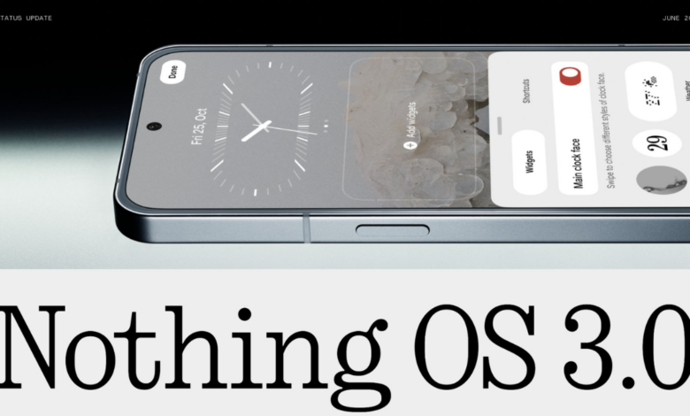 Nothing OS 3.0 Officially Teased with New Lockscreen Customization and Interactive Dot Animations
