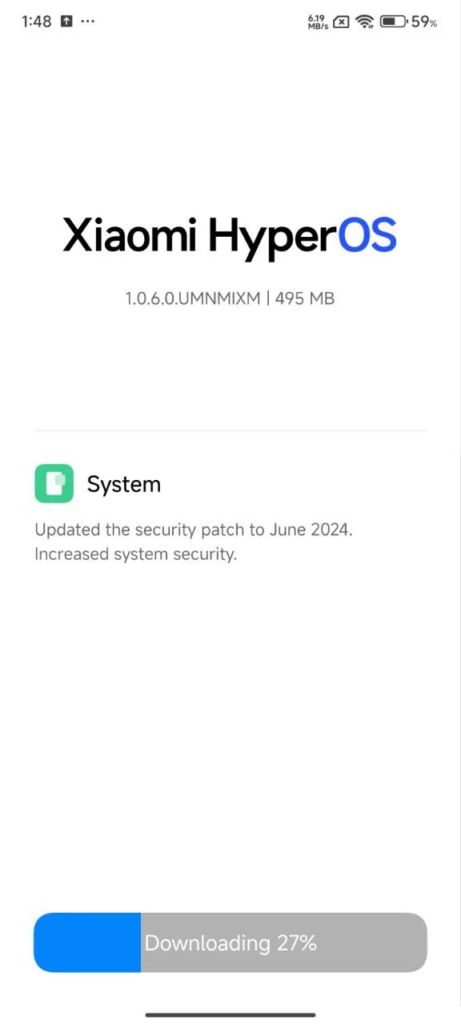 POCO F5 Pro June 2024 Security Update Changelog