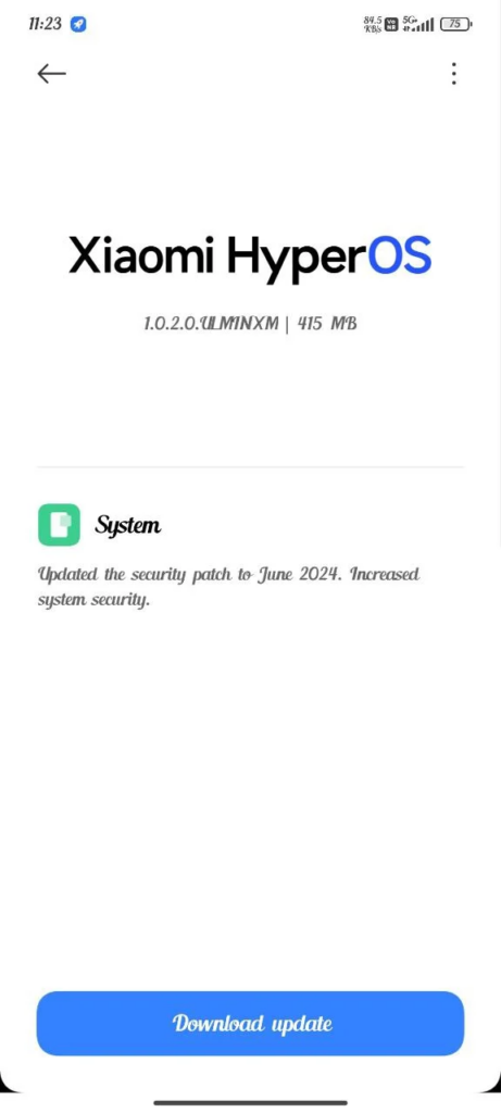 POCO F4 June 2024 Security Update