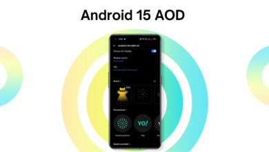 Android 15 AOD (Always On Display) for Realme and Oppo users