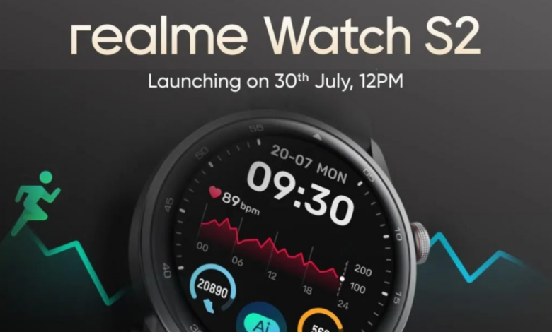 realme Watch S2 teased with AI features and 20-day battery life
