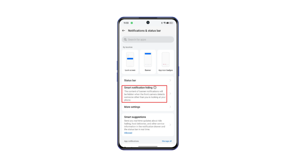 Realme Smart Notification Hiding Feature: Supported Devices, How To Use It