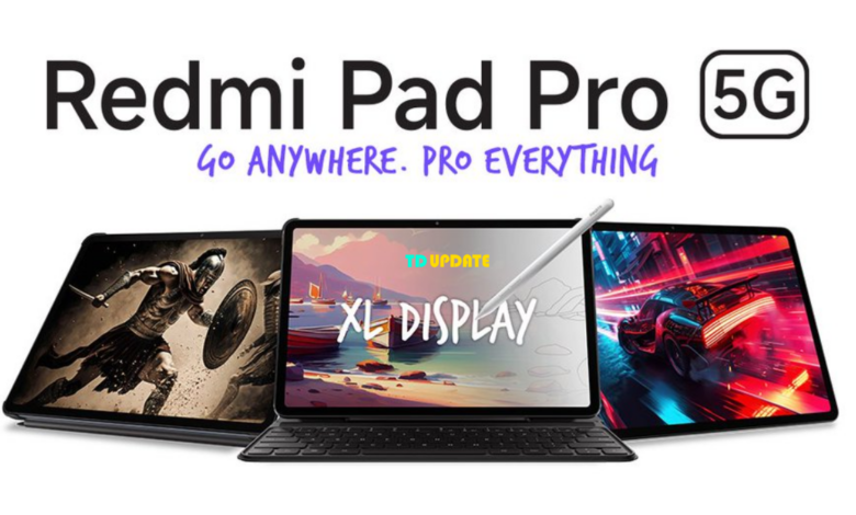 Redmi Pad Pro 5G Launch on 29th July in India, Specs Reveal